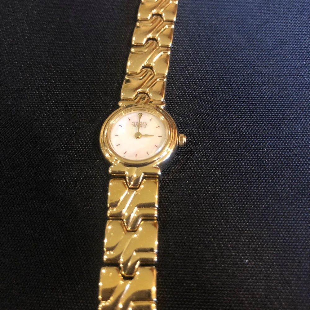 Delicate gold watch